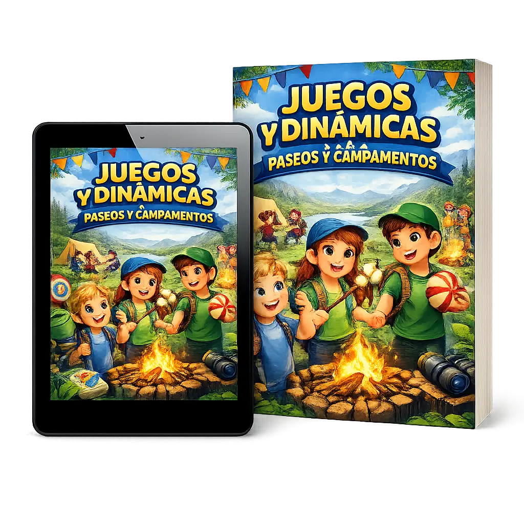 +100 JUEGOS PARA IR DE PASEO Y CAMPAMENTO Y UNIR LA FAMILIA