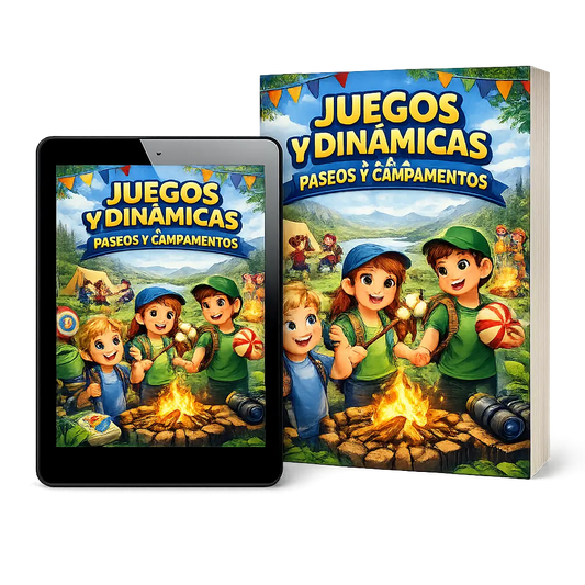 +100 JUEGOS PARA IR DE PASEO Y CAMPAMENTO Y UNIR LA FAMILIA